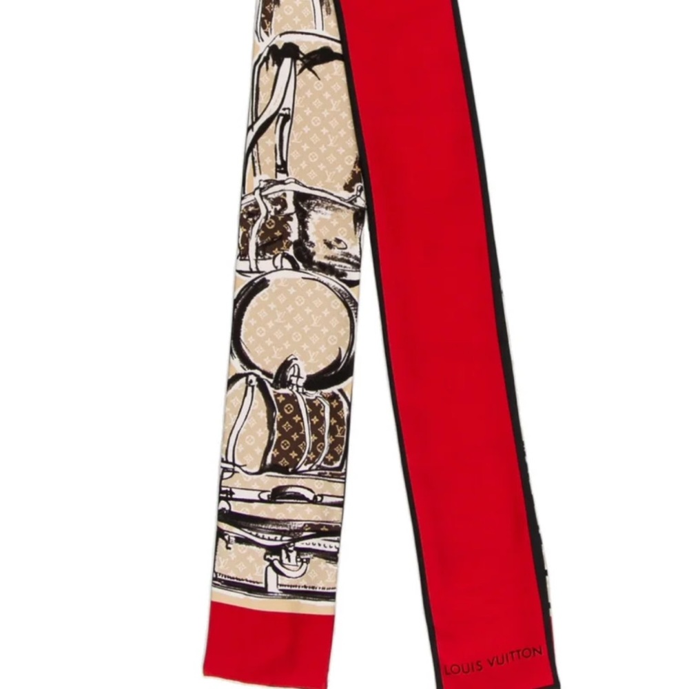 Louis Vuitton silk scarf